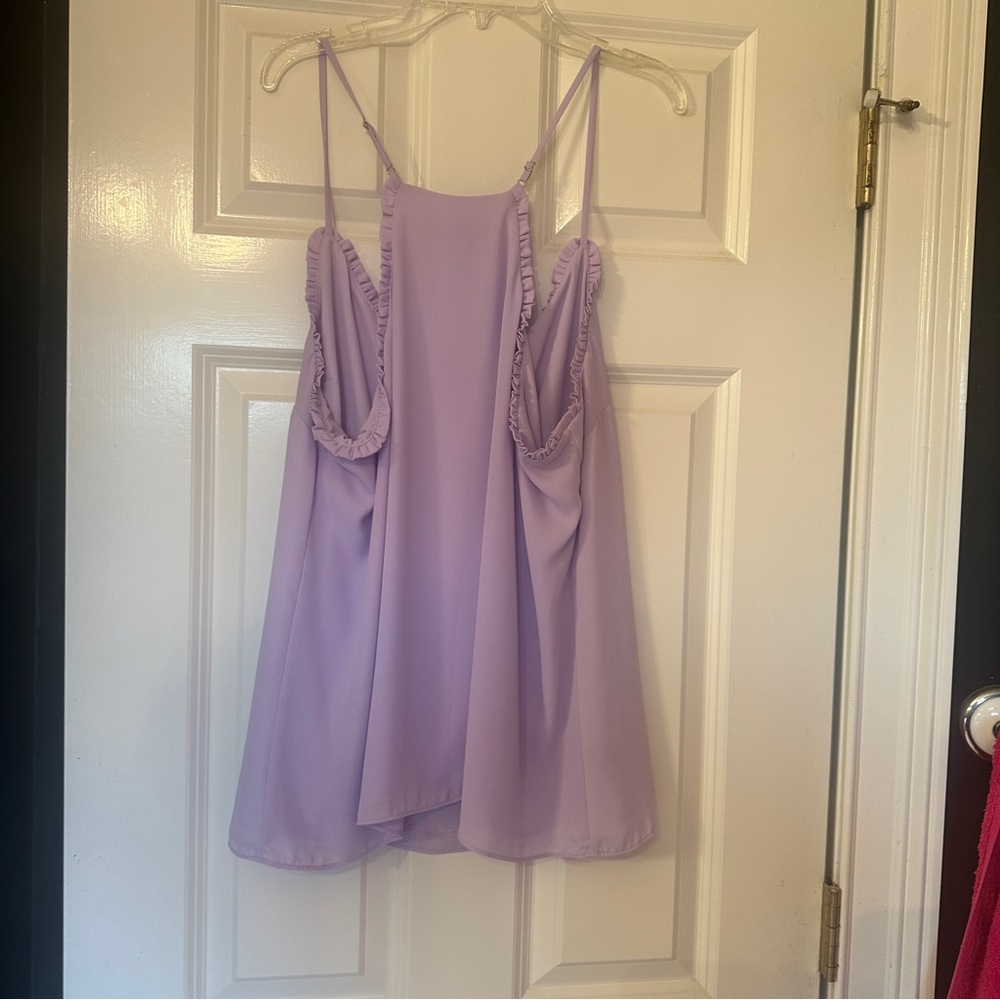 Lilly Pulitzer lavender tank top - Picture 6 of 8